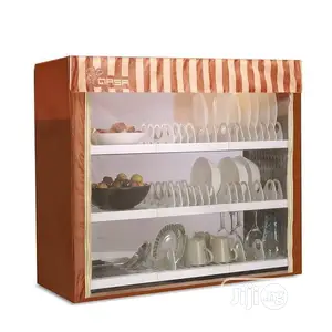 Qasa 3 Layers Dish Cabinet