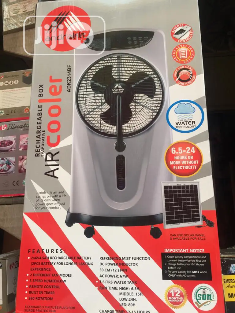 Andrakk Rechargeable Air Cooler