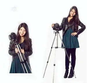 Tripod Stand With 3 in 1 Phone Len Camera Bluetooth Shutter
