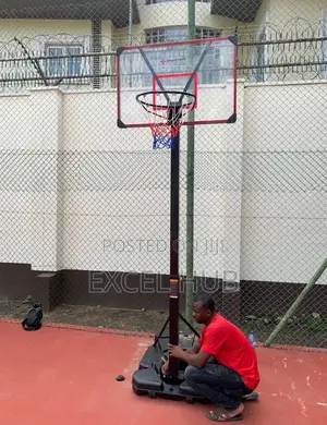 American Fitness Fibre Basketball Stand