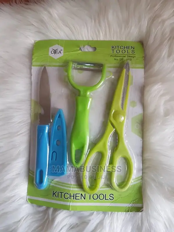 3 in 1 Kitchen Scissors Knives Grater
