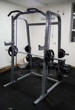 Smith Exercise Machine Silver