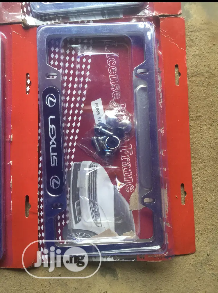 Plate Number Cover