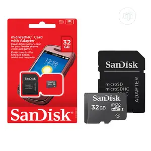 Sandisk Microsdhc 32gb With Adapter