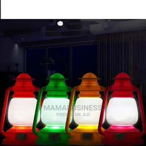 1pcs Mini LED Night Lamp Decoration Colorful Vintage Lantern