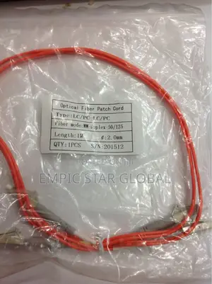 Fiber Patch Cord Lc-lc 1m Duple Mm