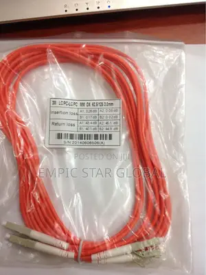 Fiber Patch Cord Lc-Lc 3m Duplex