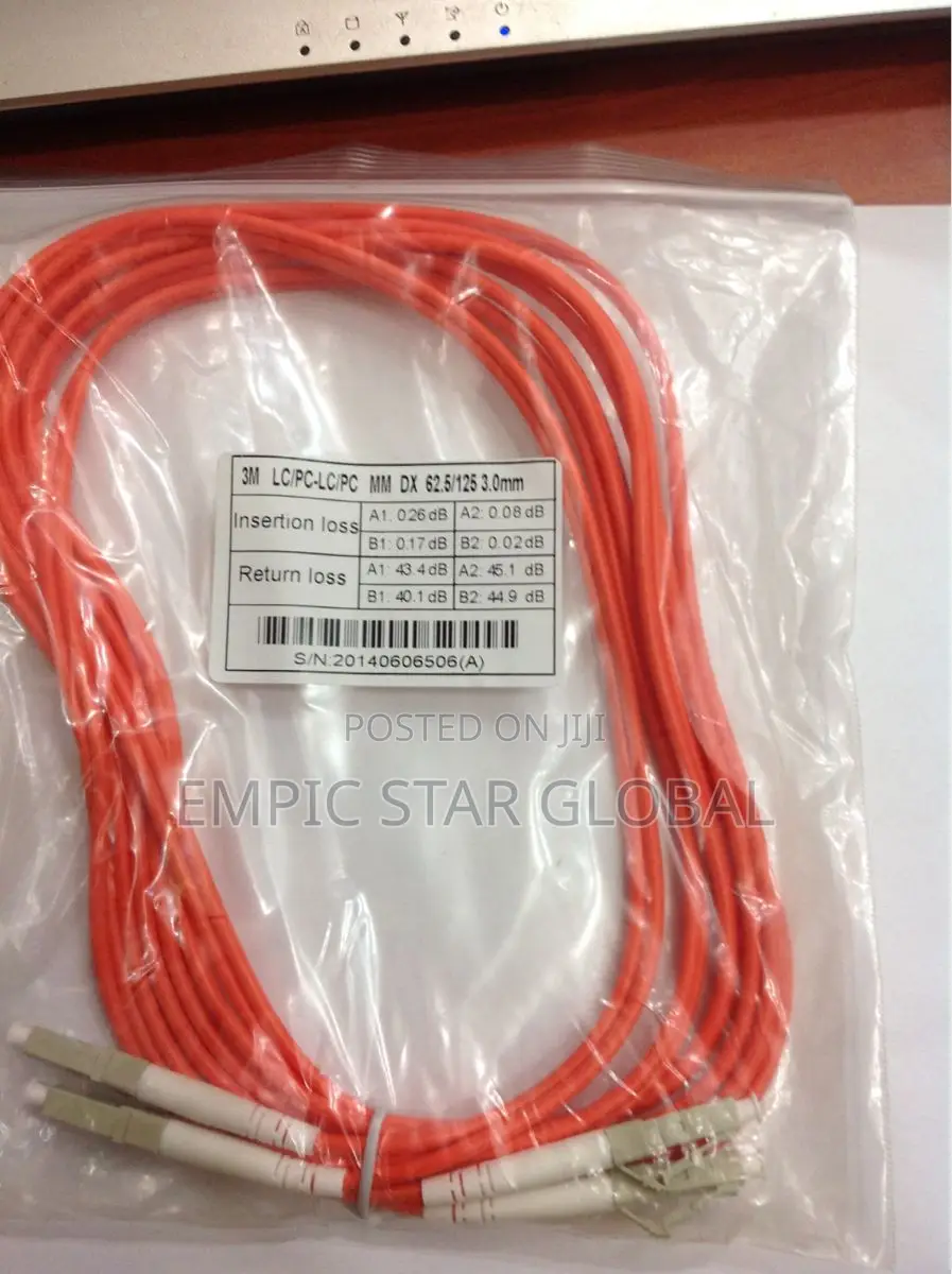 Fiber Patch Cord Lc-Lc 3m Duplex