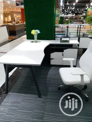 White Executive Office Table 1.6meters