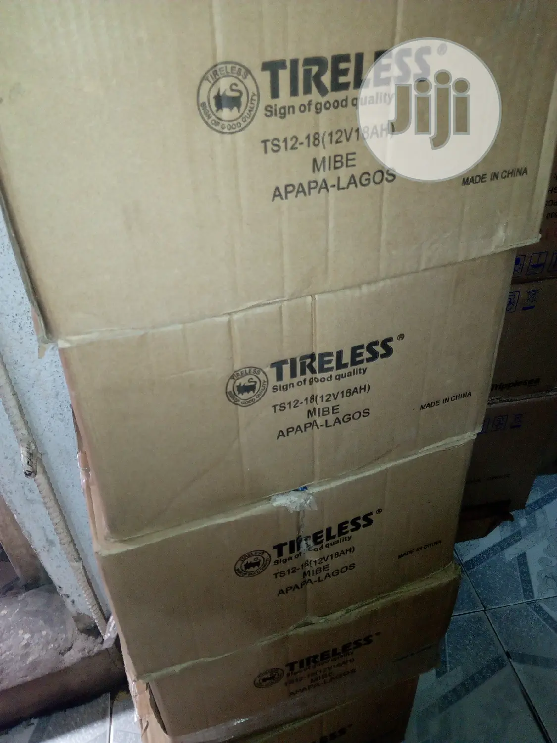 Tireless 18ah/12v UPS Battery