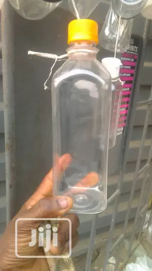 50 Pieces 500ml Square Bottles With Lid