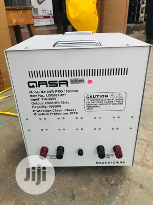 Qasa 10,000w Automatic Voltage Regulator/ Stabilizer