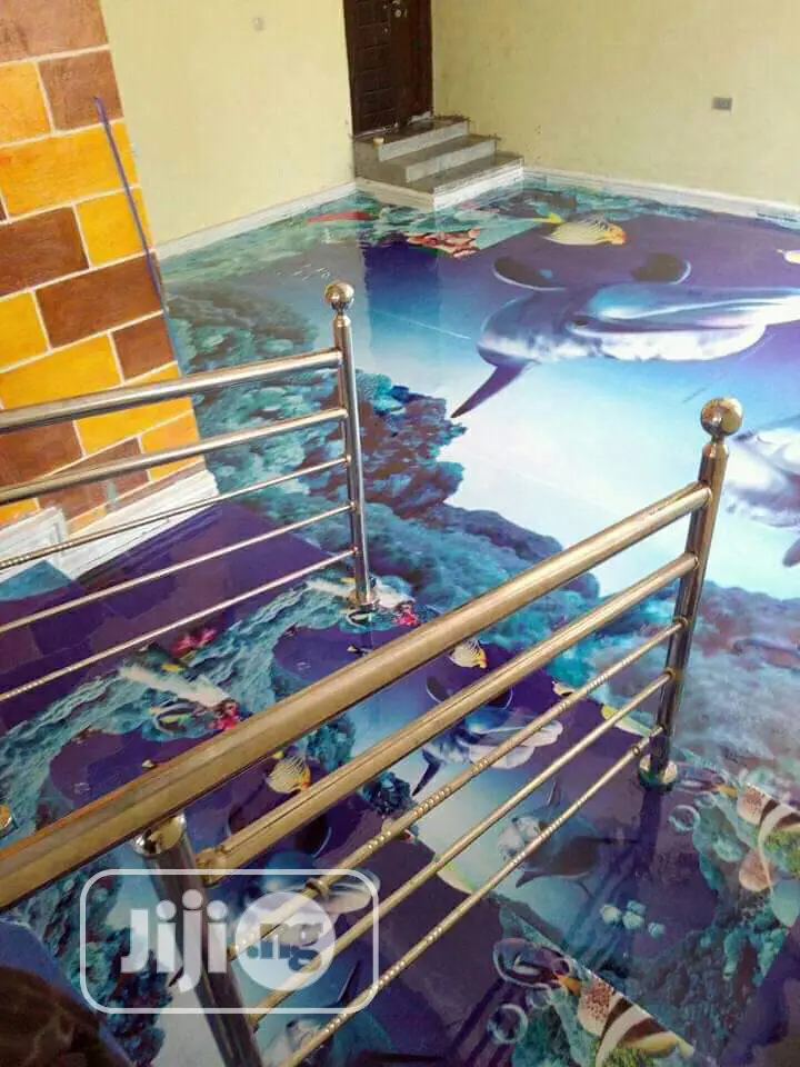 3D Epoxy Wall, Floor, Ceiling