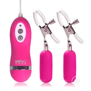 Photo - 10 Mode Vibration Breast Massage Clitoris Pussy Clip Sex Toy