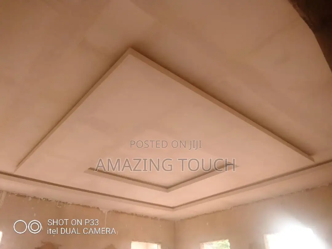 Pop Celling, Screeding And Painting