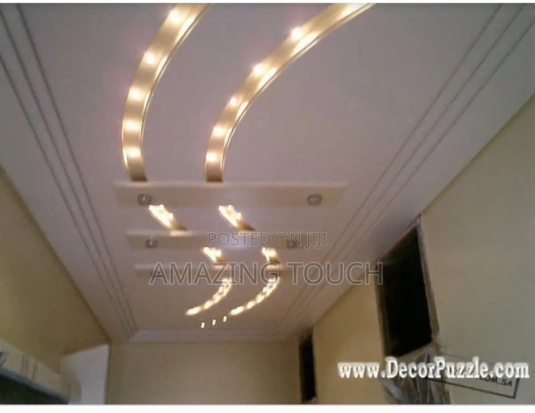 Pop Celling, Screeding And Painting
