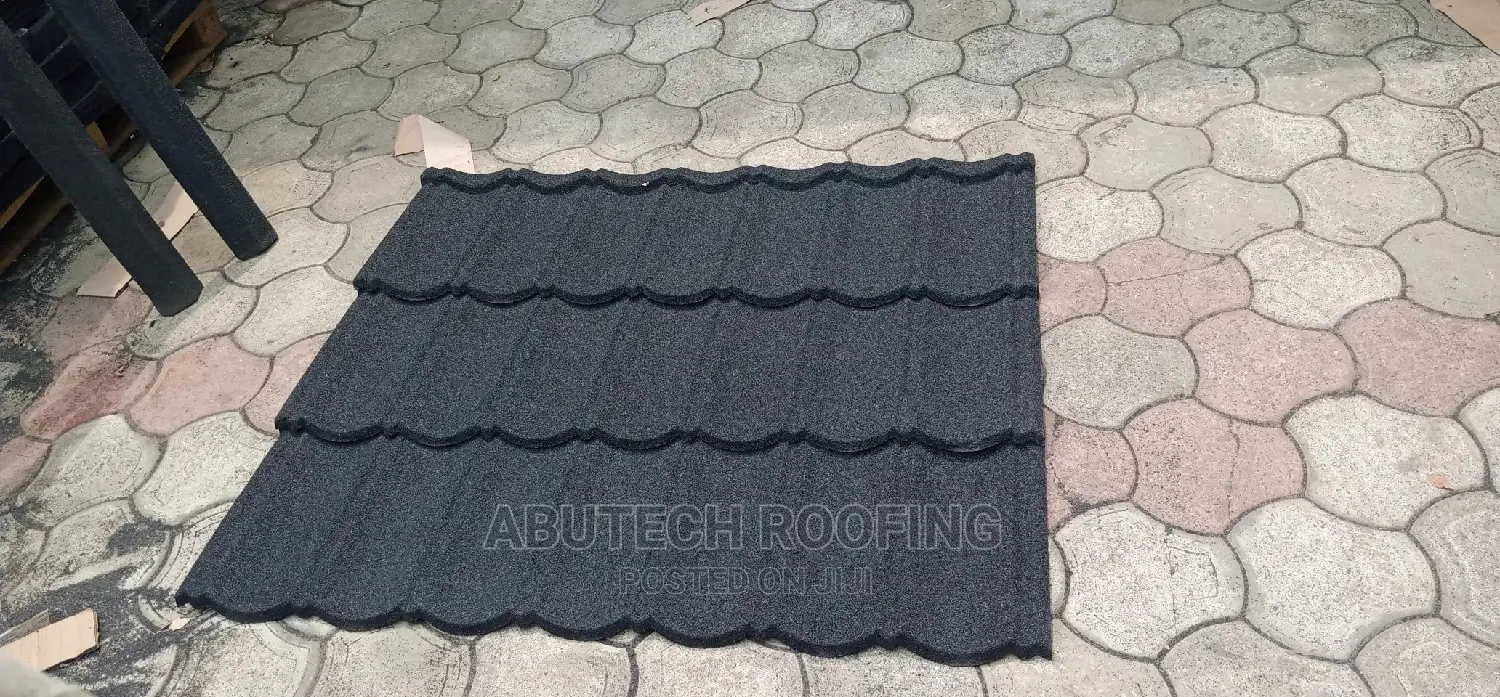 Super Authentic Black Bond Stone Coated Roofing Sheets