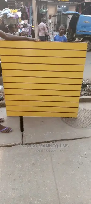 Display MDF Slat Wall