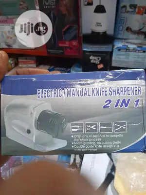 2 in 1 Electric/Manual Knife Sharpener