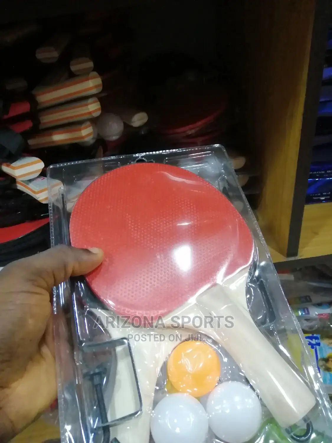 Table Tennis Bat and Balls 