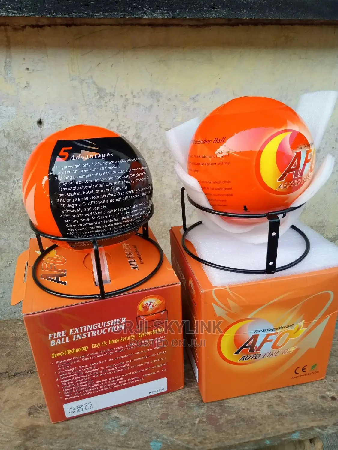 Fire Extinguisher Ball