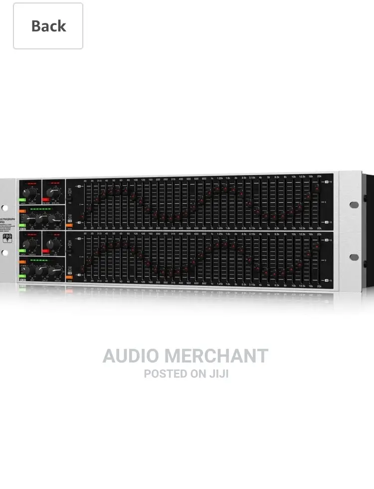 Behringer FBQ 6200 Equalizer