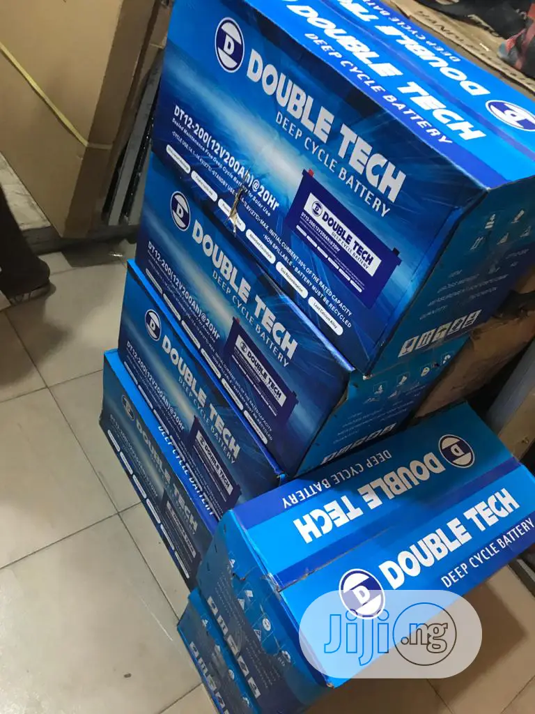 12v 200ahs Double Tech Solar Battery