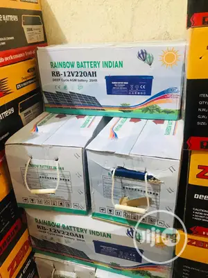 Rainbow Solar Battery Made in India