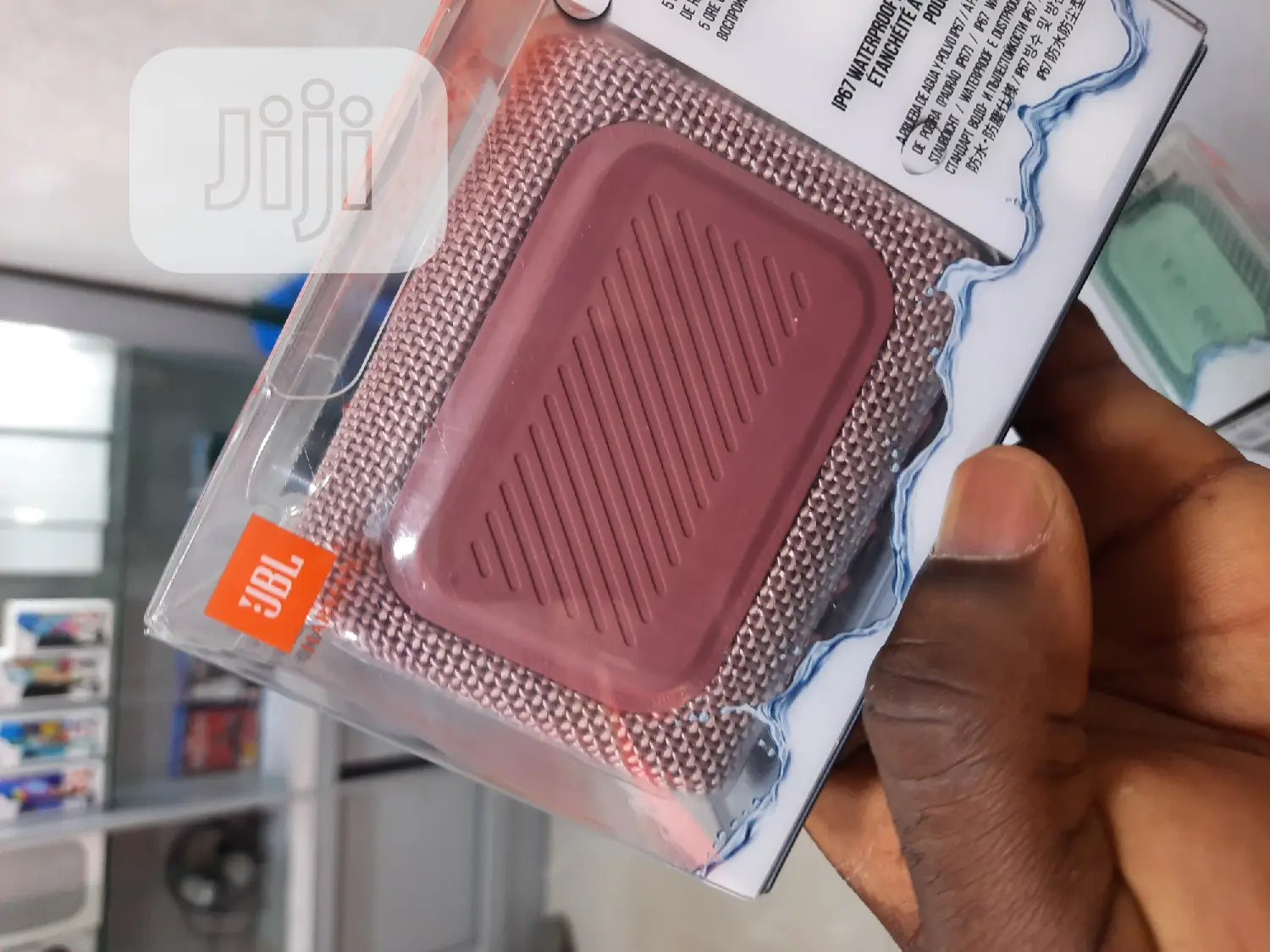 JBL Go 3 Portable Bluetooth Waterproof Speaker.