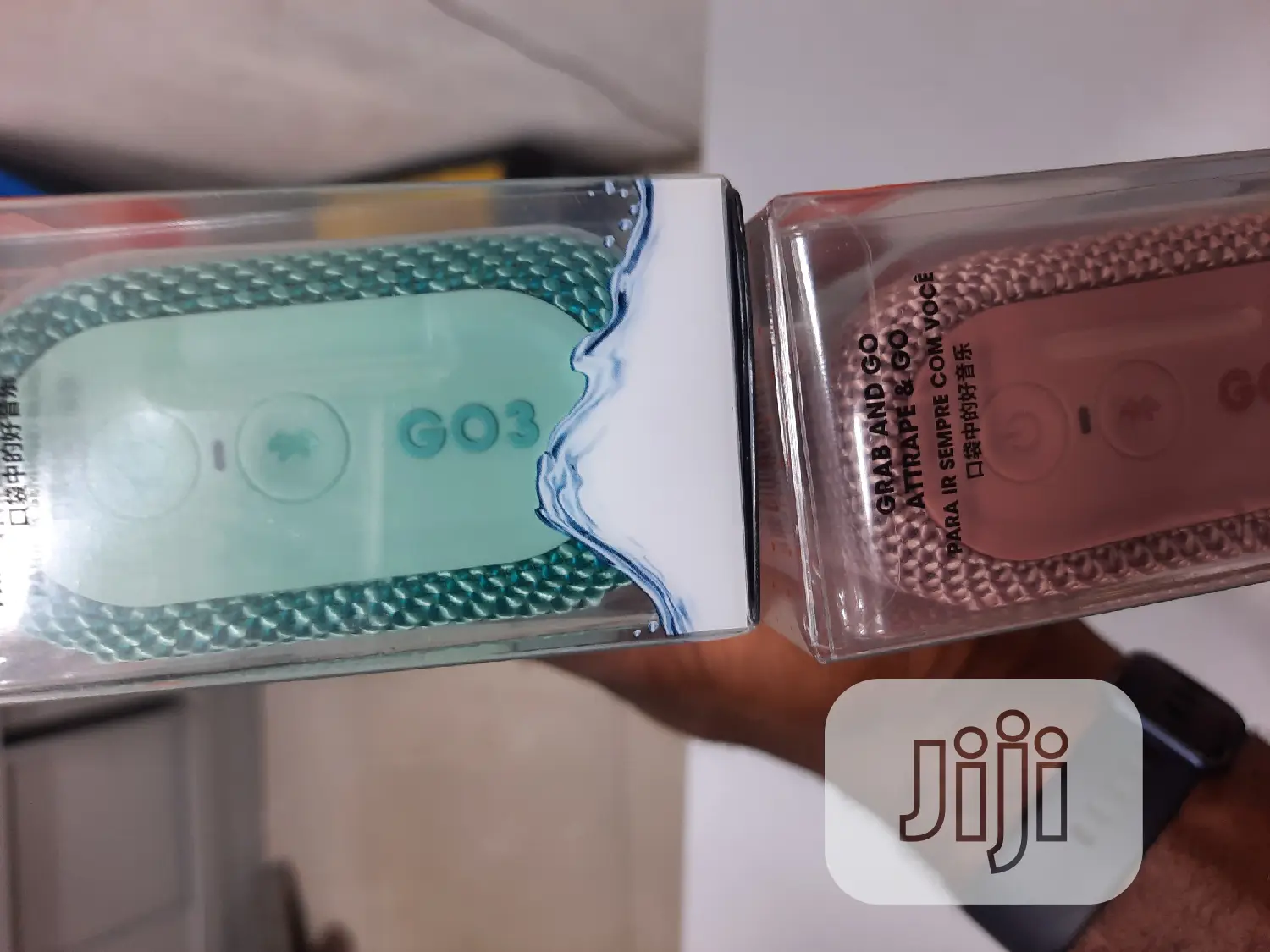 JBL Go 3 Portable Bluetooth Waterproof Speaker.