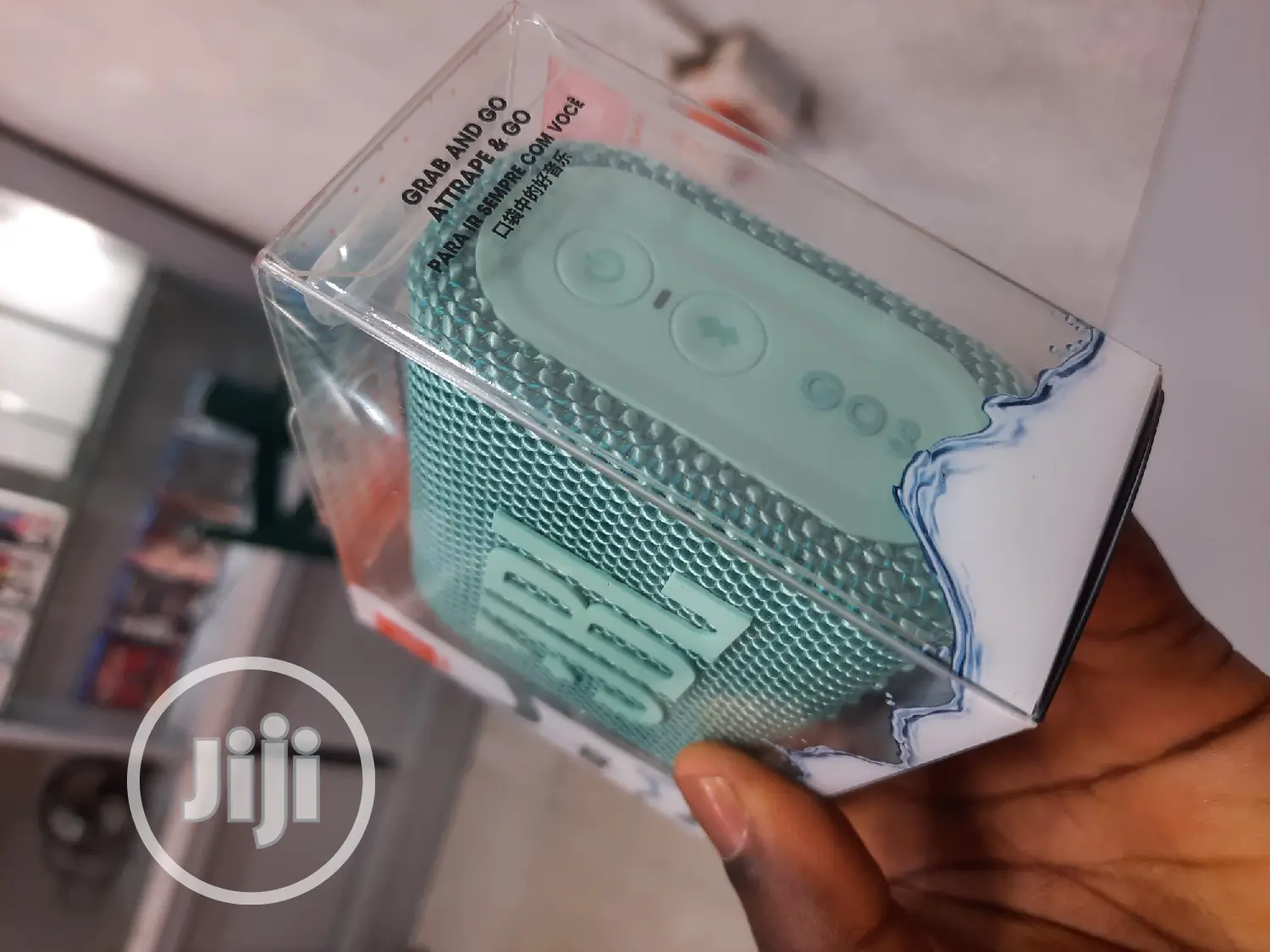 JBL Go 3 Portable Bluetooth Waterproof Speaker.