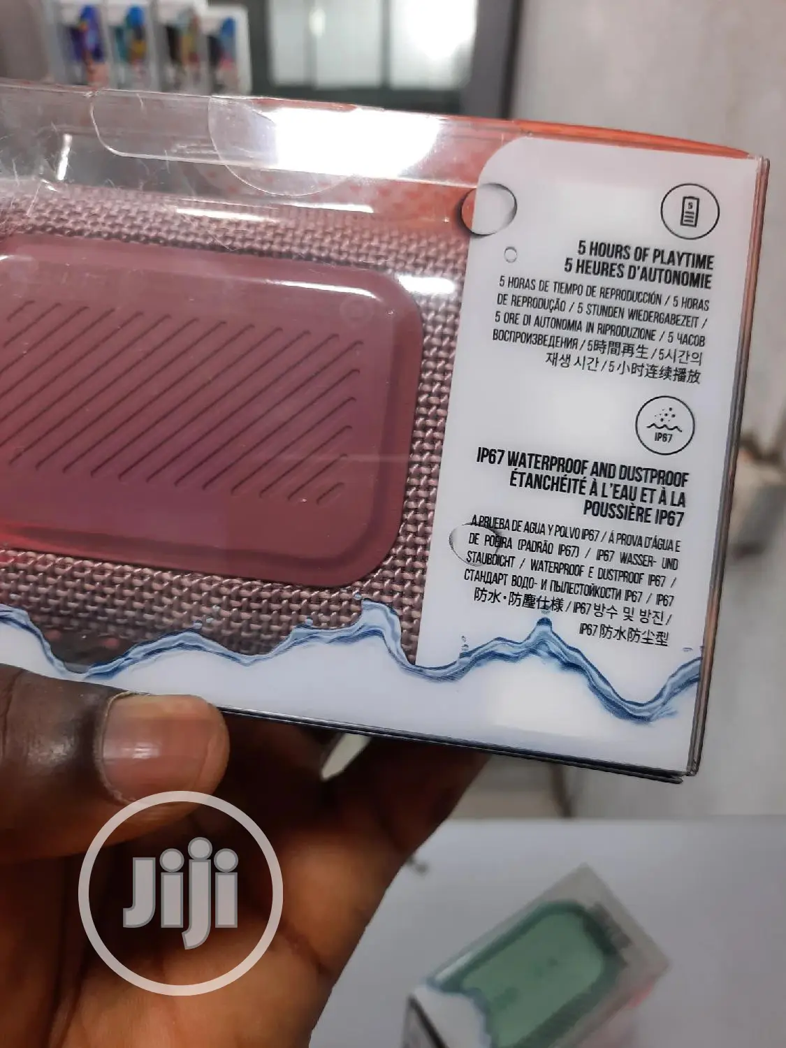 JBL Go 3 Portable Bluetooth Waterproof Speaker.