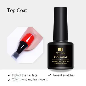 Nail Art Top Coat and Base Coat