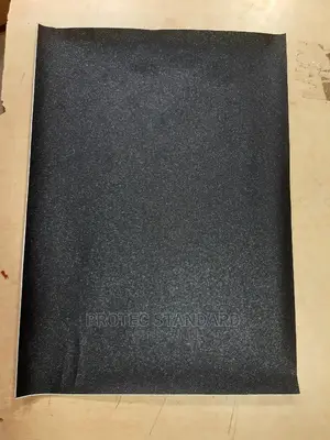 Plain Single Laptop Sticker (Black)