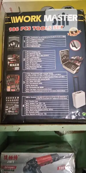 Work Master 186 Pices Tools Set