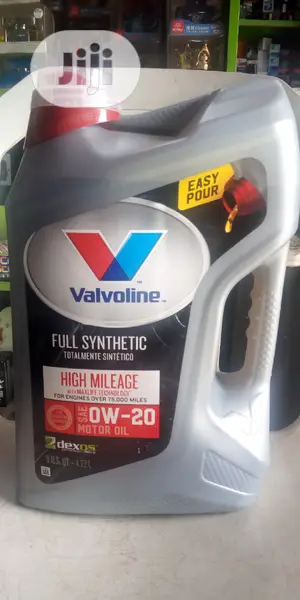 Valvoline 0w-20 Full Synthetic High Mileage 5 Liters