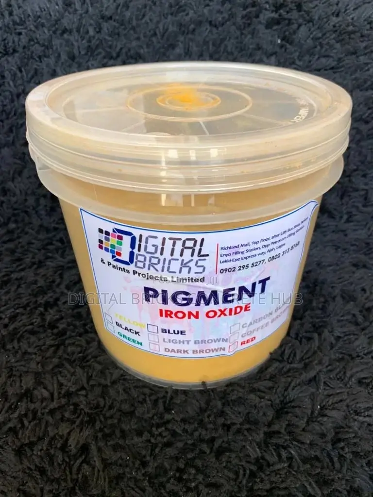 Yellow Pigment Concrete Iron Oxide