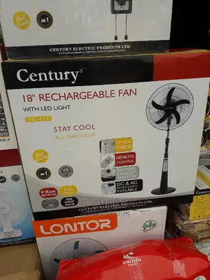 Rechargeable Stand Fan
