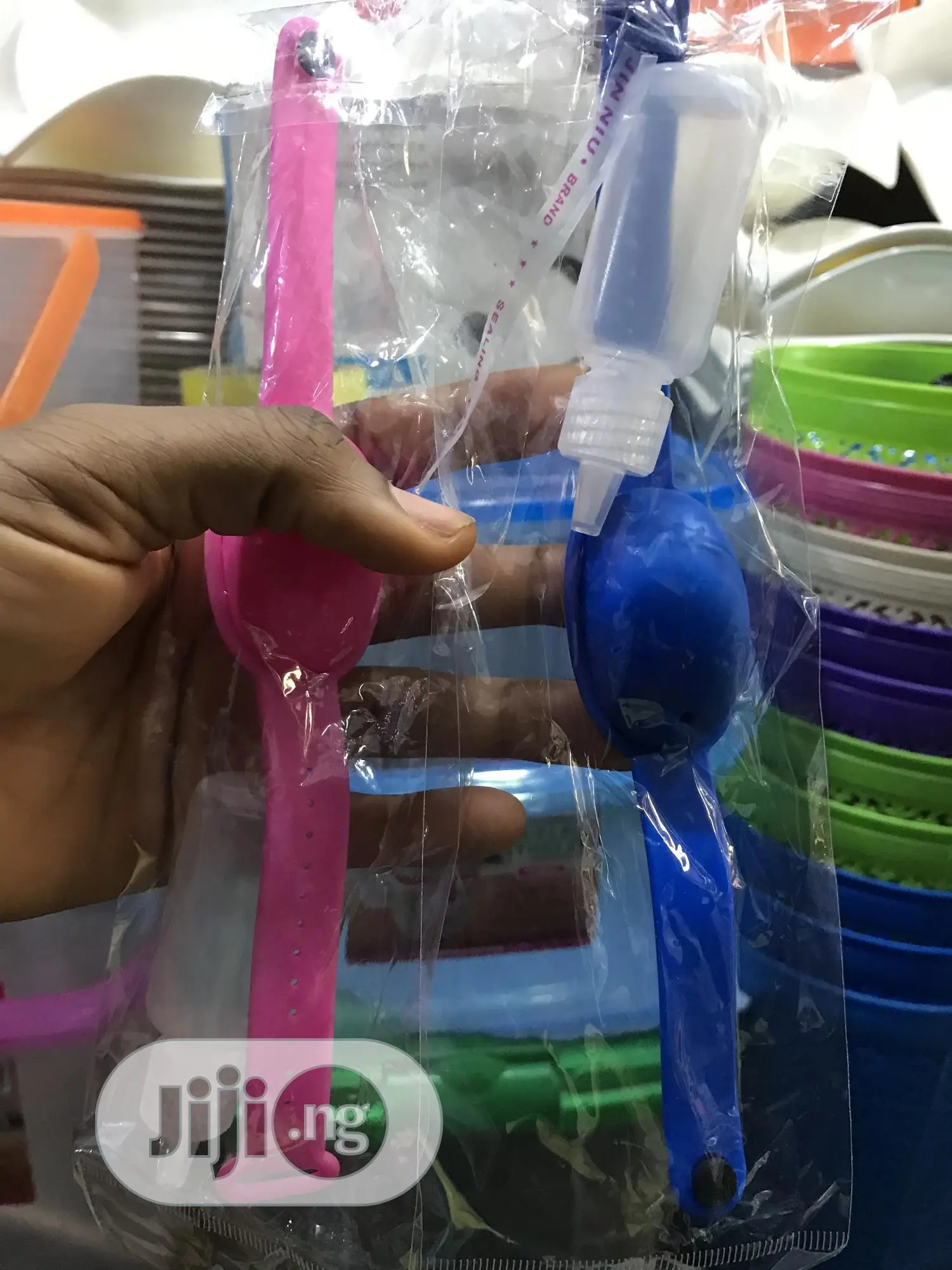Hand Sanitizer Wristbands Available Now