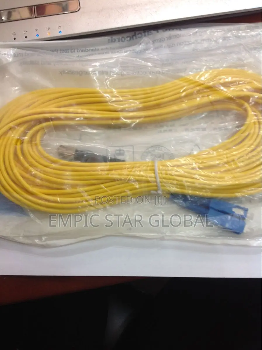 Fiber Patch Cord Sc-St 10m Sm Duplex