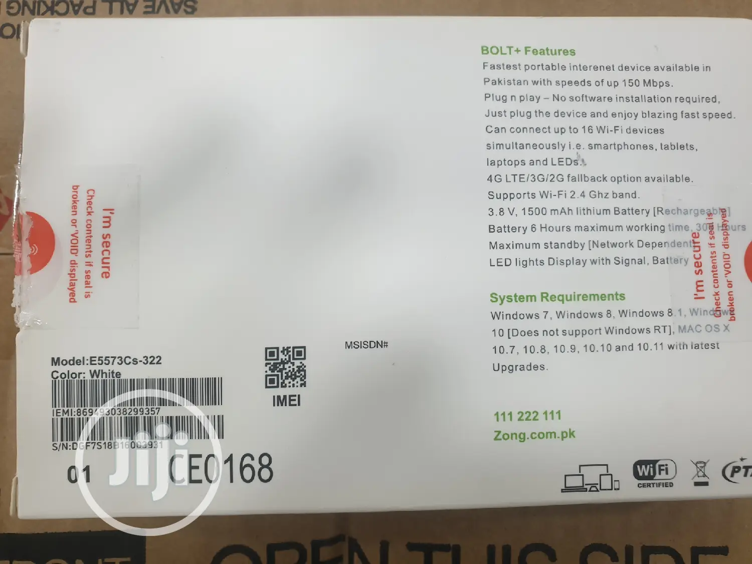 Bolt+ 4g Mifi in Ikeja - Networking Products, Top-notch Global ...