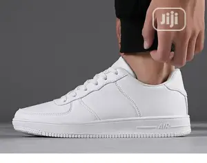 Men Sneakers Shoe - White (Sizes 45, 46 47 48 Only)