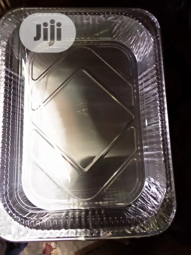 PCS of Aluminum Disposable Foil Plate- Big in Lagos Island (Eko