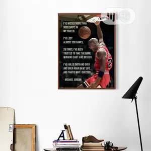 Michael Jordan Wall Frame