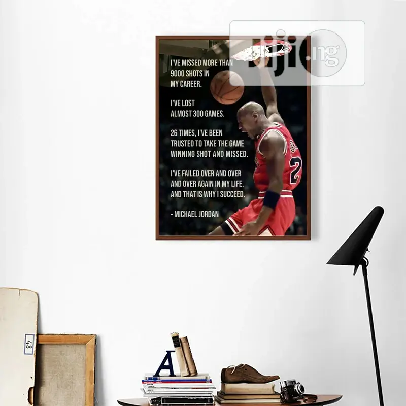 Michael Jordan Wall Frame