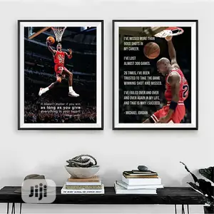 Michael Jordan Wall Frame