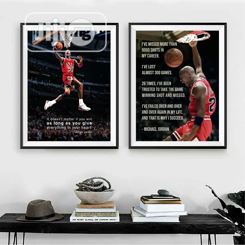 Michael Jordan Wall Frame