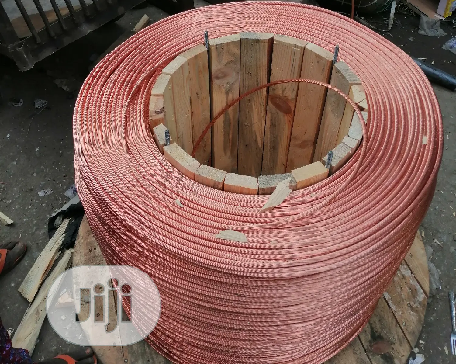 50mm Bare Copper Earthing Cable.