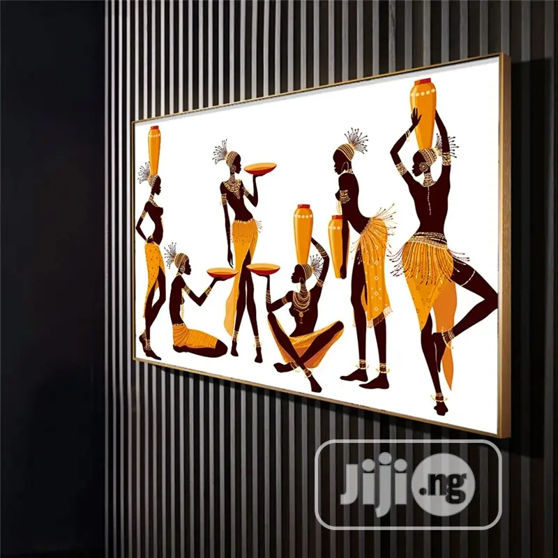 Abstract African Women Artwork