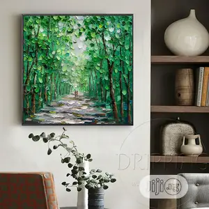 Artist Hand-Painted High Quality Modern Abstract